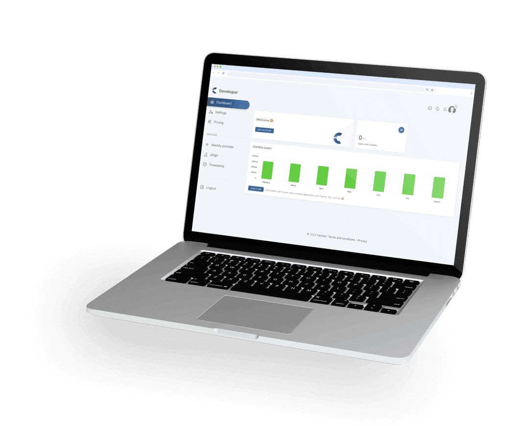 Certilia Developer Hero Image